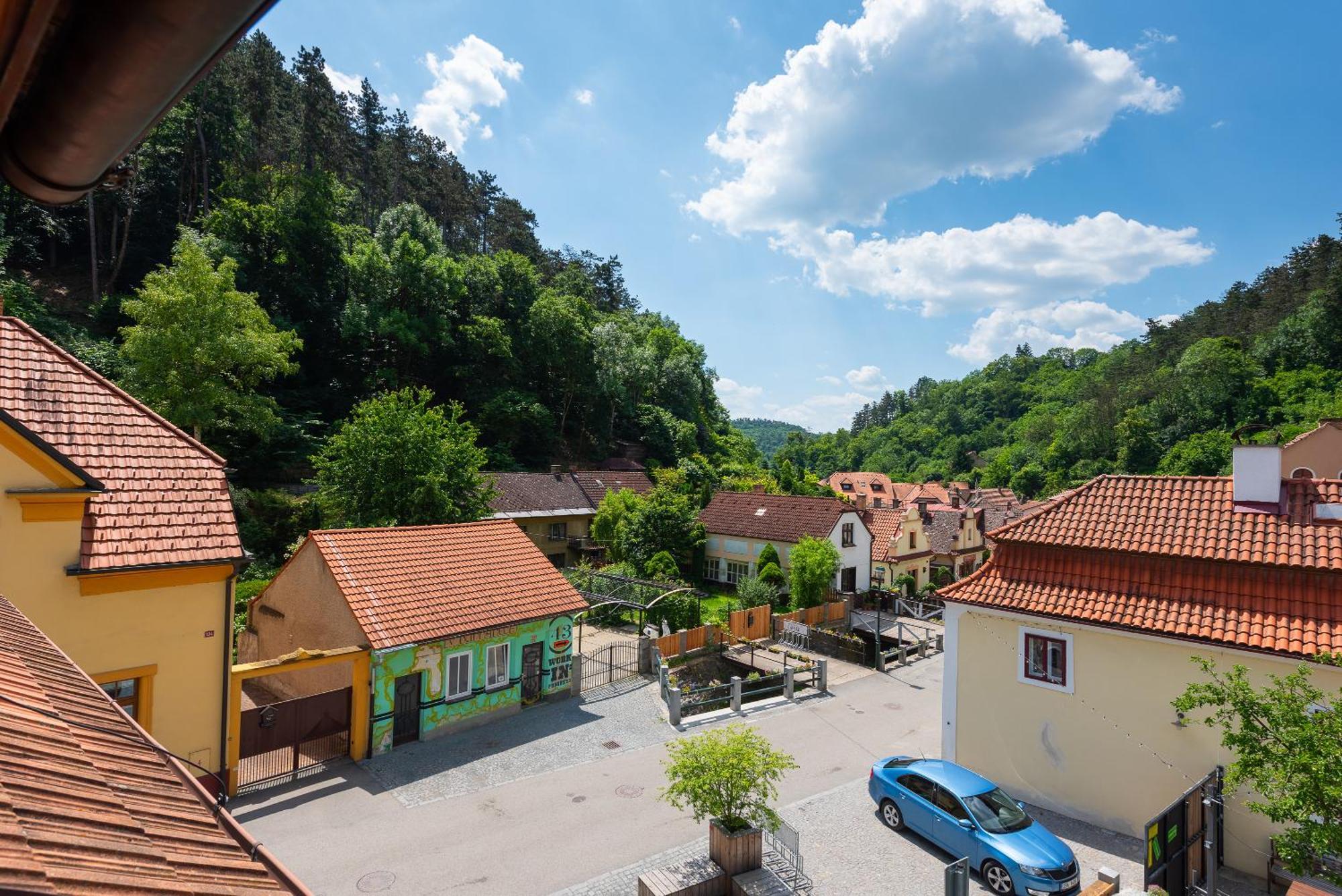 Apartmán Muzeum obchodu Karlštejn Exteriér fotografie